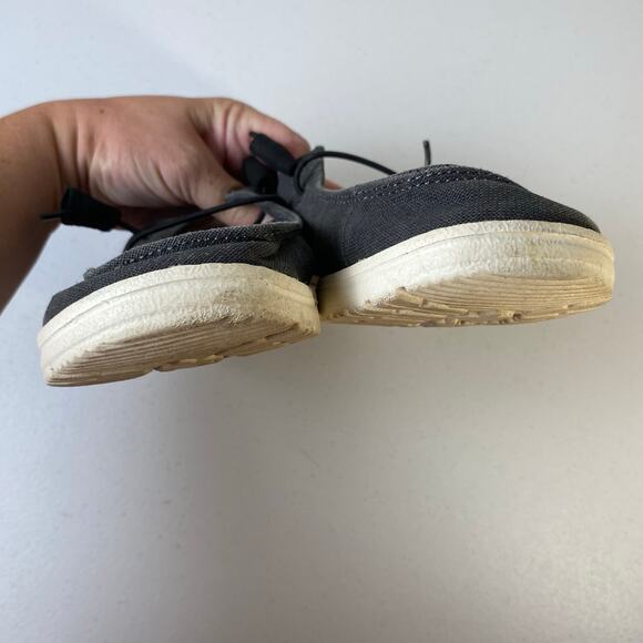 Hey Dude Women's Size 7 Wendy Chambray Off Black Slip On Loafer Comfort Sneaker - Picture 10 of 14